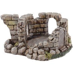 Corte in resina ø cm 10x5 h. Mondo Presepi