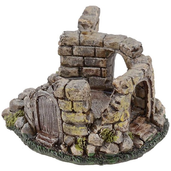 Court in resina ø cm 10x5 h.