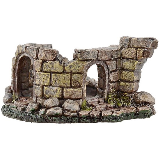 Corte in resina ø cm 10x5 h. Mondo Presepi