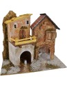 Gruppo case cm 18x15x23 h. Mondo Presepi