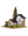 Paesaggio con casette per presepe cm13,5x13,5x9,5h Mondo Presepi