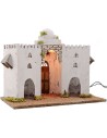Palazzo Arabo illuminato cm 35x25x27 h. Mondo Presepi
