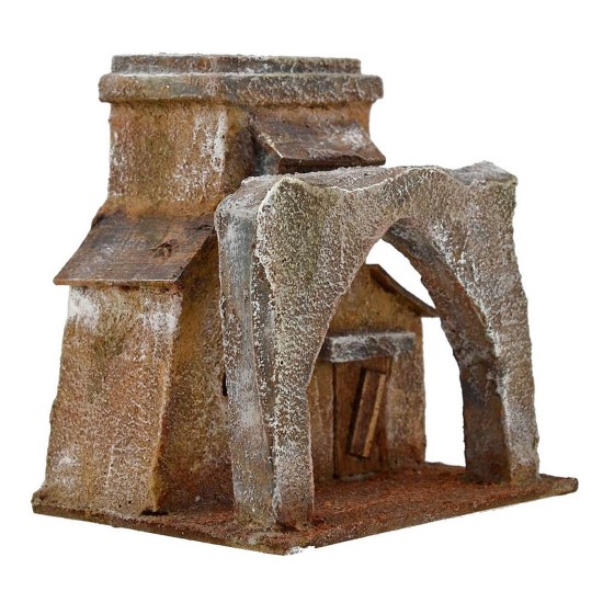 Palacio árabe con gran arco de 10x9x11,5 cm de altura.