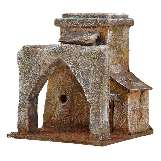 Palacio árabe con gran arco de 10x9x11,5 cm de altura.
