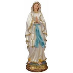 Madonna di Lourdes 22 cm Mondo Presepi