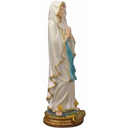 Virgen de Lourdes 22 cm Mundo Pesebres