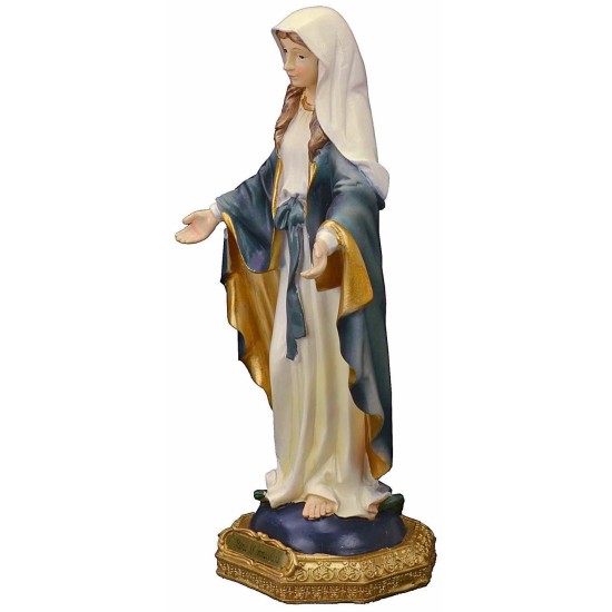 María Santísima Inmaculada estatua de resina de 23 cm Mondo Presepi