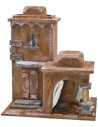 Palacio palestino con patio exterior para estatuas de 10 cm