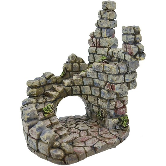 Glimpse of the village 7x6x9 cm in resin