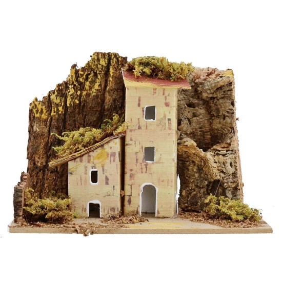 Sep 3 houses presepe cm 15x10x10 h