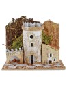 Conjunto de casitas de 3 piezas para belén de 15,5x10x12,5 cm