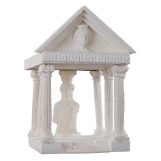 Tempio Romano in gesso cm 7,5x13,5x12,5 h Mondo Presepi 2