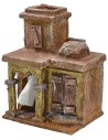 Templo palestino para estatuas 6 cm 11,5x9x15 h