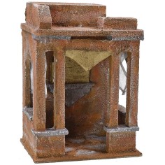 Templo palestino para estatuas de 10 cm 19,5x14,5x27 h