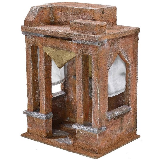 Templo palestino para estatuas de 10 cm 19,5x14,5x27 h Mundo Pesebres