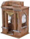 Templo palestino para estatuas de 10 cm 19,5x14,5x27 h