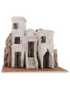 Arab village with houses cm 40,5x40, 5x39 h for statues from 10