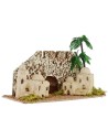 Villaggio palestinese con mura fortificate cm 21,2x11,5x15 h