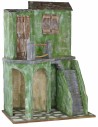 Casa con escalera y tienda de 58x43x83 cm de altura para