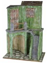 Casa con escalera y tienda de 58x43x83 cm de altura para