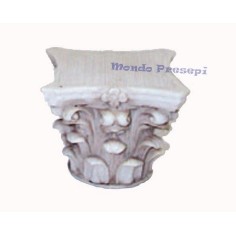Corinthian capital in resin measures: