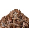 Complete nativity scene with Landi statues cm 65x45x53 h with fountain
