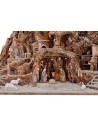 Complete nativity scene with Landi statues cm 65x45x53 h with fountain