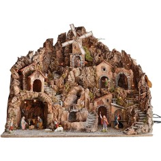 Full presepe of statues Landi cm 80x45x66 h. 