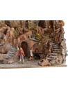 Complete nativity scene with Landi statues cm 80x45x66 h.