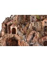 Complete nativity scene with Landi statues cm 80x45x66 h.