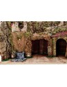 Nacimiento con fuente y luces cm 45x30x38 h.