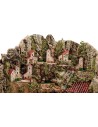Nacimiento con fuente y luces cm 45x30x38 h.