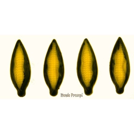Set of 4 corn cobs cm 2