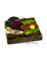 Cassetta pesce misto 5,5x4,5 -miniature presepe