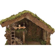 Capanna presepe cm 60x34x42 h. Mondo Presepi 2