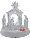 Natividad iluminada con música