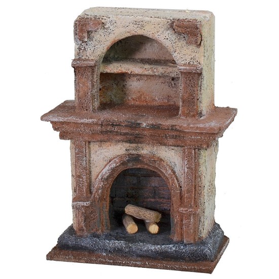 Chimenea de varios pisos de 11,5x6x15 cm de altura en poliestireno, recomendado.