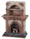 Multi-level fireplace cm 11,5x6x15 h