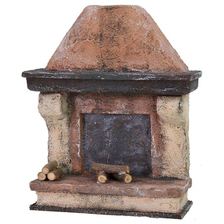 Chimenea cm 12x5x16 h altura, estatuas, poliestireno