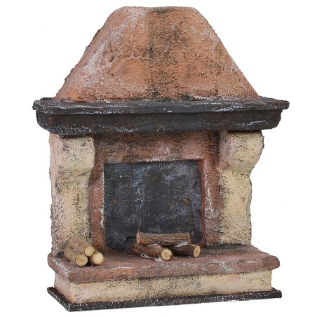 Chimenea cm 12x5x16 h altura, estatuas, poliestireno