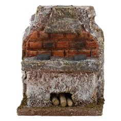 Cocina con campana para belén de 6x4x7,5 cm de altura para