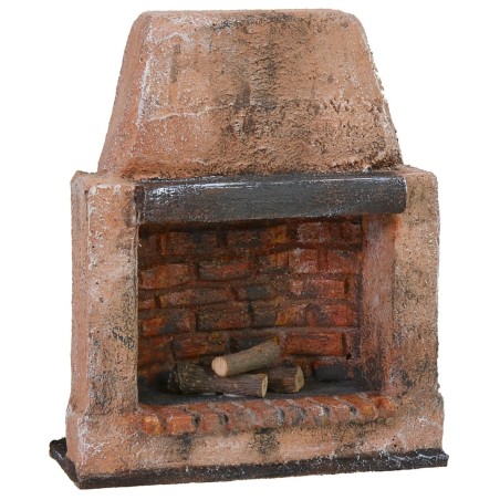 Camino con legna da ardere cm 12x5x15 h ardere, altezza, legna