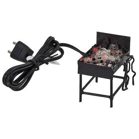 Forge with flickering embers effect at low voltage 3.5 Volt cm