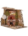 Fire effect corner oven cm 15x10x12 h