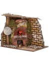 Forno angolare effetto fuoco cm 15x10x12 h forno, effetto