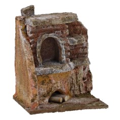 Forno angolare per presepe cm 7x6x8,5 h. per statue 6 cm Mondo