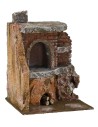 Angular oven for presepe cm 11,5x10x15 h. 