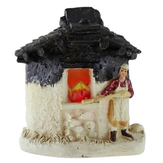 Resin oven with baker working 9,6x4,9x10,9 h.