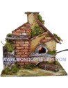 Forno funzionante cm 20x12,5x18,5 h. Mondo Presepi