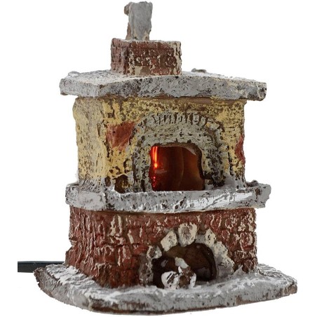 Horno de resina funcional de 9x6x11 cm h. Mundo